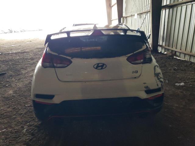 KMHT36AH0MU010291 - 2021 HYUNDAI VELOSTER N WHITE photo 6