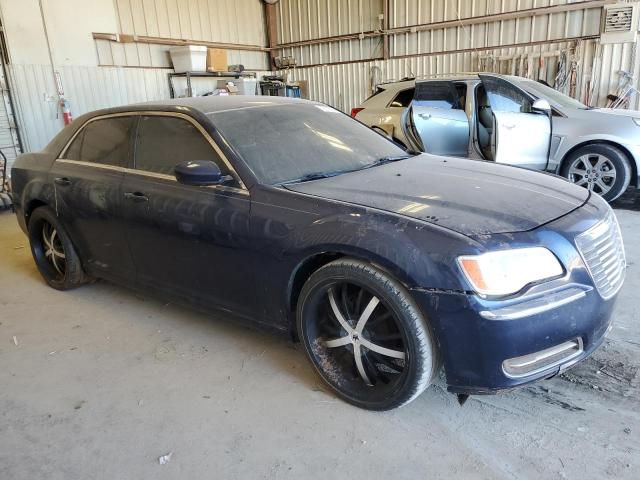 2C3CCAAG2EH377815 - 2014 CHRYSLER 300 BLUE photo 4