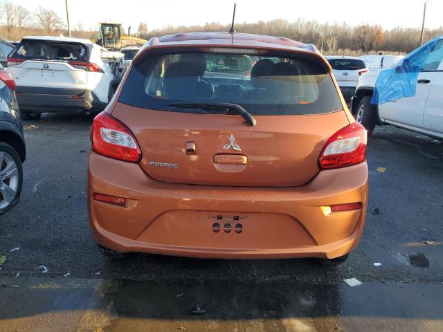 ML32A3HJ7LH005936 - 2020 MITSUBISHI MIRAGE ES ORANGE photo 6