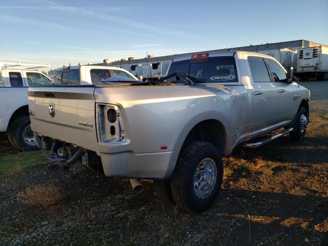 3D73Y4CL3AG137990 - 2010 DODGE RAM 3500 SILVER photo 3