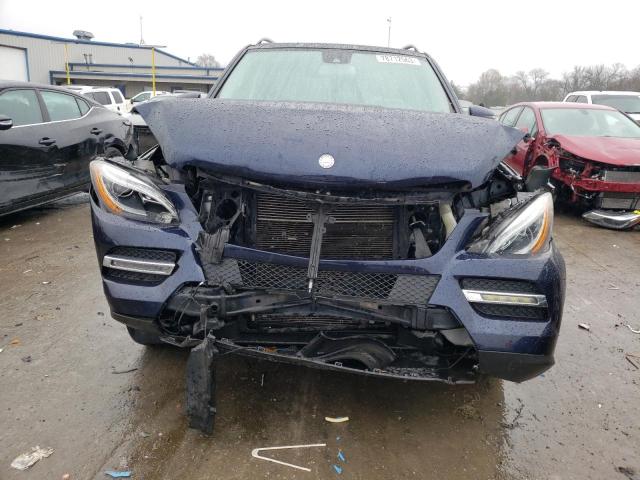 4JGDA5JB6FA510380 - 2015 MERCEDES-BENZ ML 350 BLUE photo 5