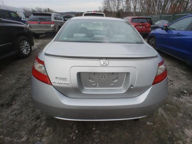 2HGFG12669H542047 - 2009 HONDA CIVIC LX SILVER photo 6