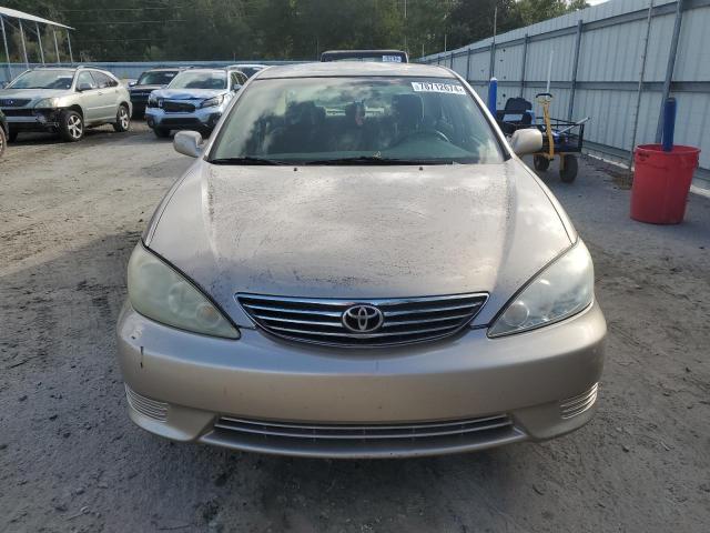 4T1BE30K85U592725 - 2005 TOYOTA CAMRY LE GOLD photo 5