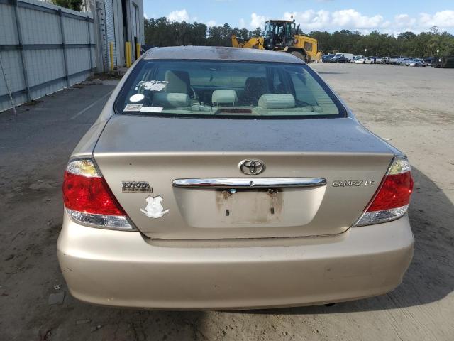 4T1BE30K85U592725 - 2005 TOYOTA CAMRY LE GOLD photo 6