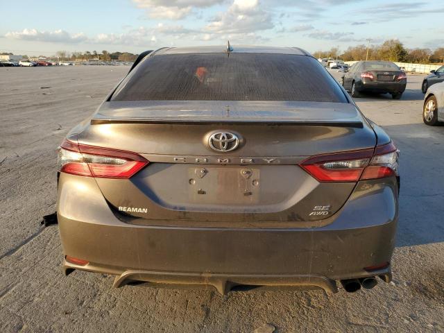 4T1G11BK8PU100121 - 2023 TOYOTA CAMRY SE NIGHT SHADE GRAY photo 6