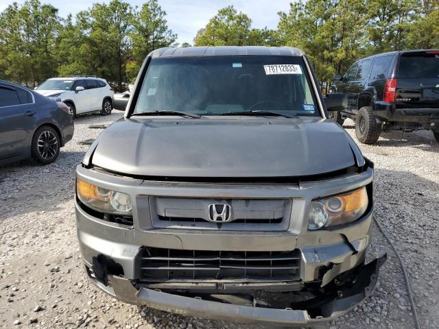 5J6YH189X8L007885 - 2008 HONDA ELEMENT SC GRAY photo 5