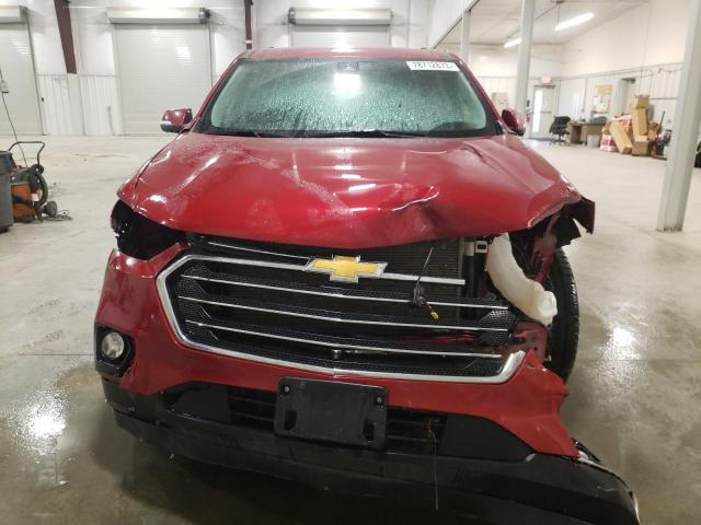 1GNEVHKW2LJ252197 - 2020 CHEVROLET TRAVERSE LT RED photo 5