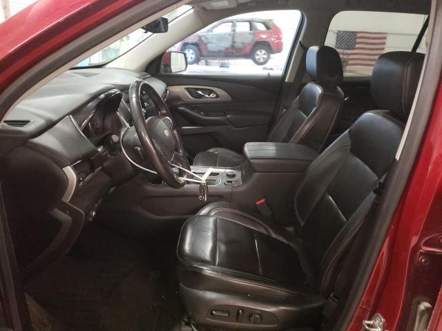 1GNEVHKW2LJ252197 - 2020 CHEVROLET TRAVERSE LT RED photo 7