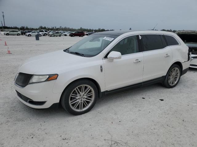 2LMHJ5AT4DBL56249 - 2013 LINCOLN MKT WHITE photo 1