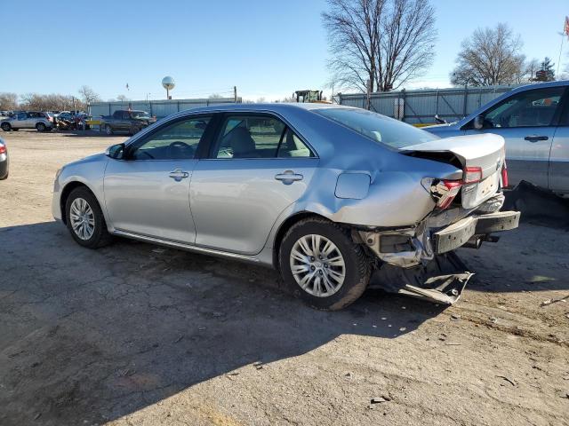4T4BF1FK5ER376586 - 2014 TOYOTA CAMRY L SILVER photo 2