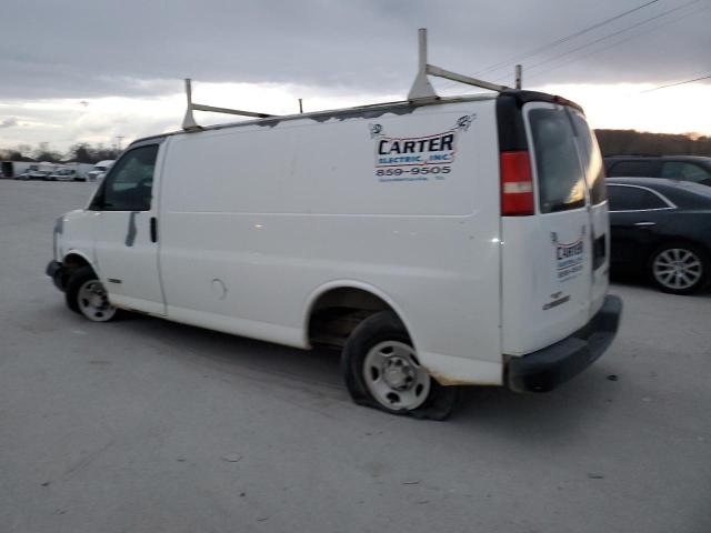 1GCHG35U161156725 - 2006 CHEVROLET EXPRESS G3 WHITE photo 2