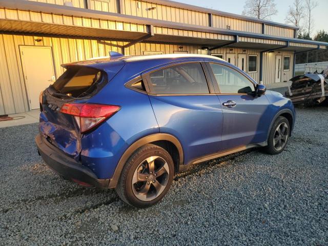 3CZRU5H77JM708619 - 2018 HONDA HR-V EXL BLUE photo 3