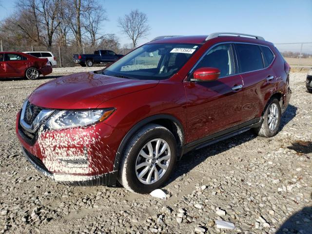 5N1AT2MV1LC735405 - 2020 NISSAN ROGUE S RED photo 1