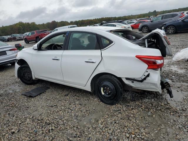 3N1AB7AP1KY210220 - 2019 NISSAN SENTRA S WHITE photo 2