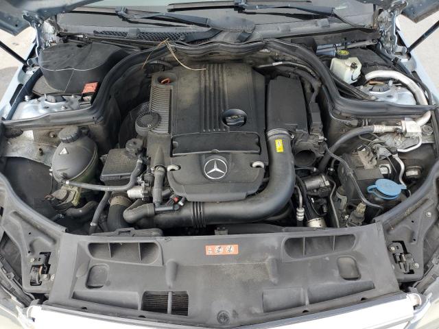 WDDGF4HB3DR241097 - 2013 MERCEDES-BENZ C 250 SILVER photo 11