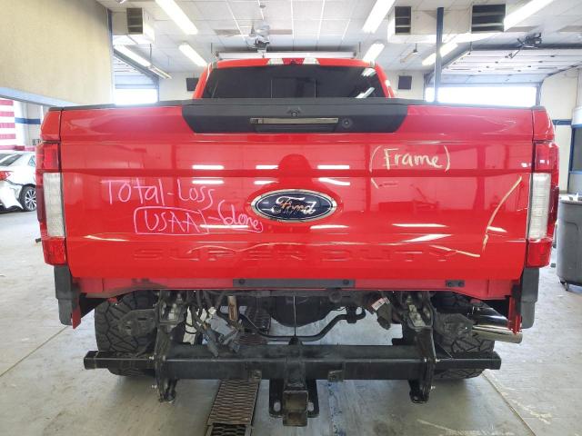 1FT7W2BT2HEC55666 - 2017 FORD F250 SUPER DUTY RED photo 6