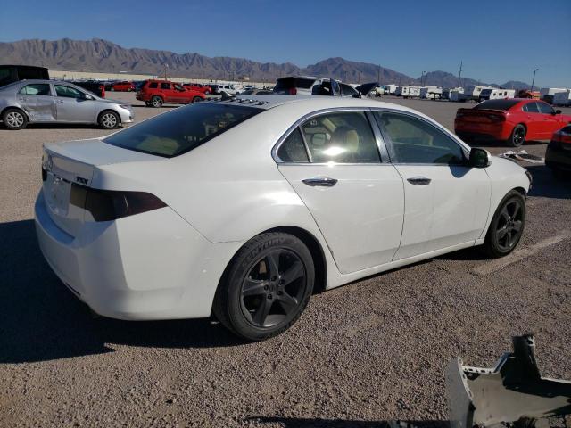 JH4CU2F61DC011178 - 2013 ACURA TSX TECH WHITE photo 3