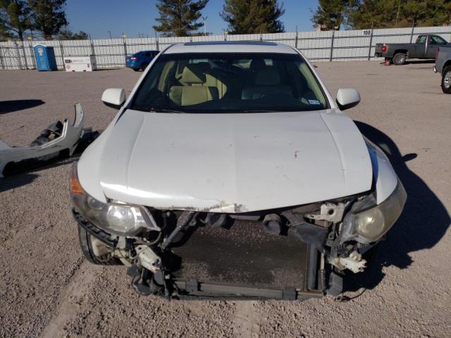 JH4CU2F61DC011178 - 2013 ACURA TSX TECH WHITE photo 5