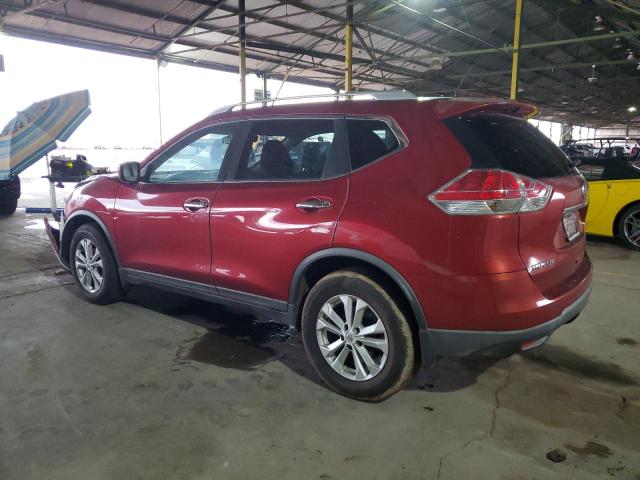 KNMAT2MT5GP709486 - 2016 NISSAN ROGUE S RED photo 2