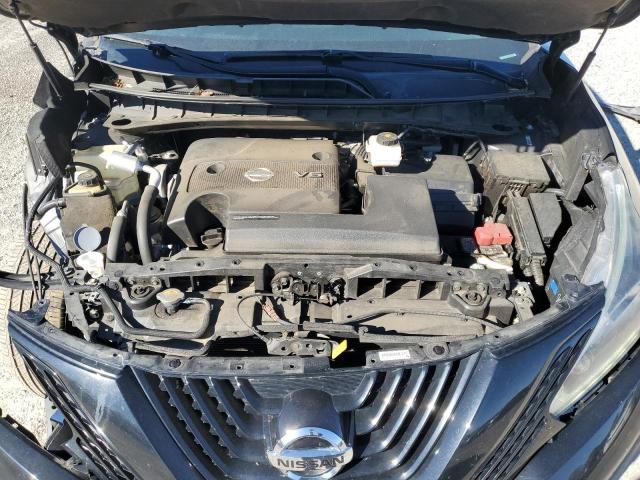 5N1AZ2MG0JN134486 - 2018 NISSAN MURANO S BLACK photo 12