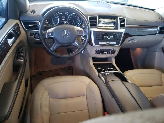 4JGDA5HB4CA018643 - 2012 MERCEDES-BENZ ML 350 4MATIC GRAY photo 8