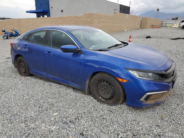 2HGFC2F66LH591039 - 2020 HONDA CIVIC LX BLUE photo 4