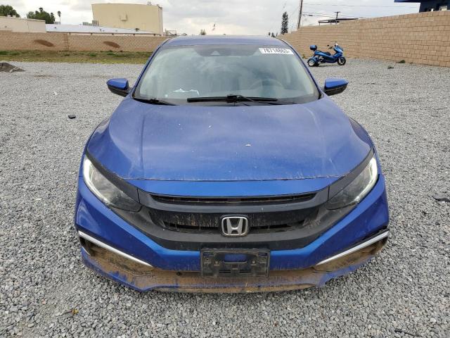 2HGFC2F66LH591039 - 2020 HONDA CIVIC LX BLUE photo 5