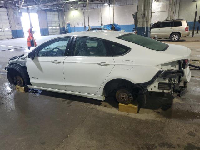 3FA6P0LUXKR187468 - 2019 FORD FUSION SE WHITE photo 2