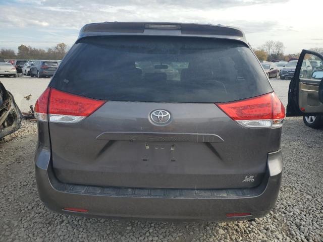 5TDJK3DC7ES073925 - 2014 TOYOTA SIENNA LE GRAY photo 6