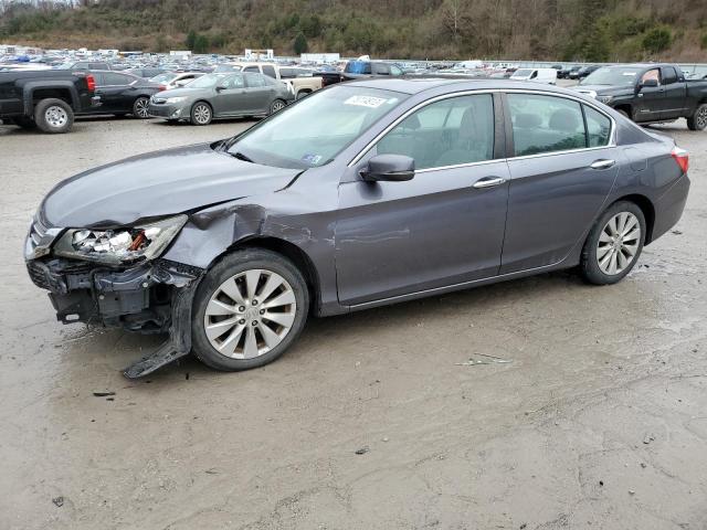 1HGCR2F71EA065378 - 2014 HONDA ACCORD EX GRAY photo 1