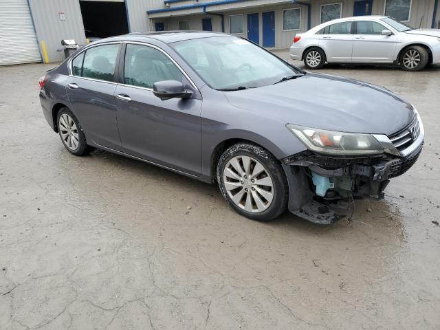 1HGCR2F71EA065378 - 2014 HONDA ACCORD EX GRAY photo 4