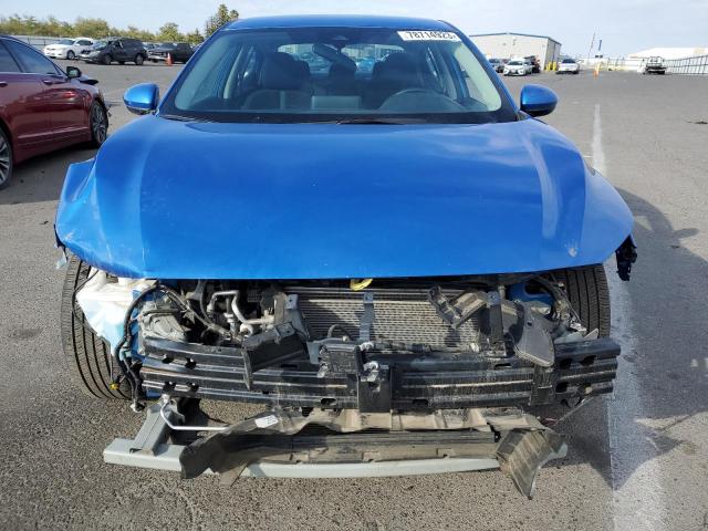 3N1AB8CV5NY293981 - 2022 NISSAN SENTRA SV BLUE photo 5