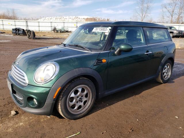 WMWZF3C58ET492147 - 2014 MINI COOPER CLUBMAN GREEN photo 1