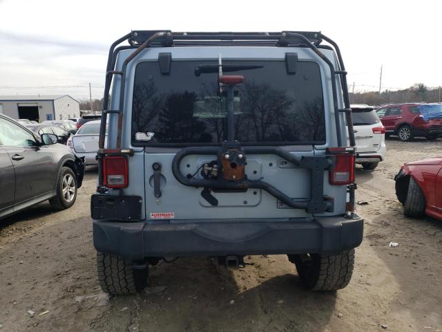 1C4HJWEG3CL148462 - 2012 JEEP WRANGLER SAHARA BLUE photo 6