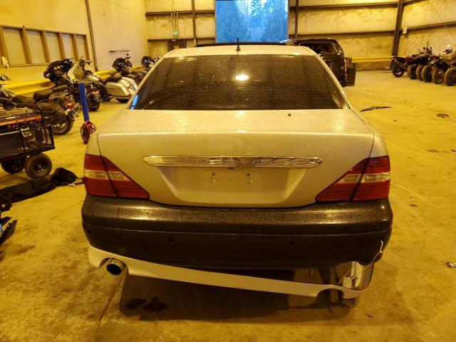 JTHBN36F455000728 - 2005 LEXUS LS 430 SILVER photo 6