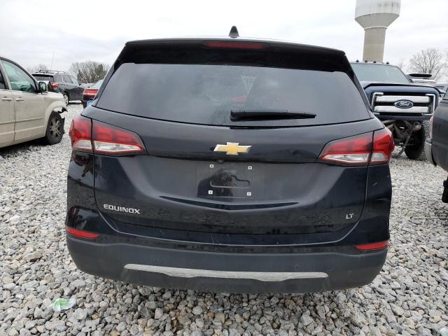 3GNAXKEV3NL239754 - 2022 CHEVROLET EQUINOX LT BLACK photo 6