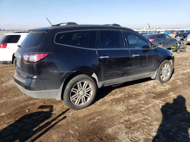 1GNKRGKD9DJ118367 - 2013 CHEVROLET TRAVERSE LT BLACK photo 3