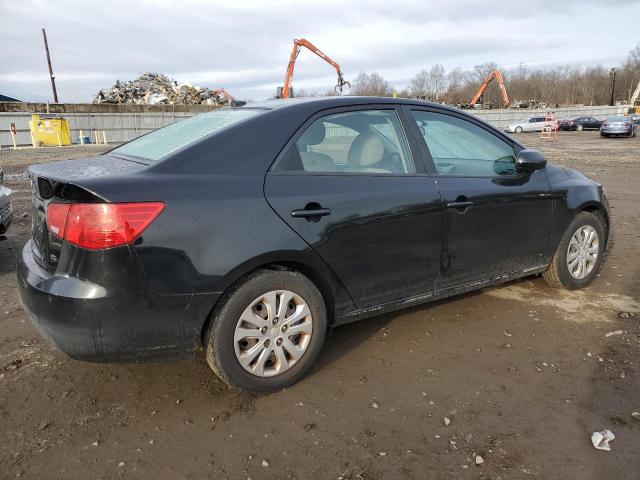 KNAFU4A21D5703747 - 2013 KIA FORTE EX BLACK photo 3