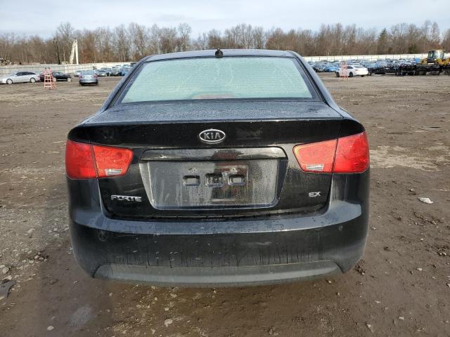 KNAFU4A21D5703747 - 2013 KIA FORTE EX BLACK photo 6