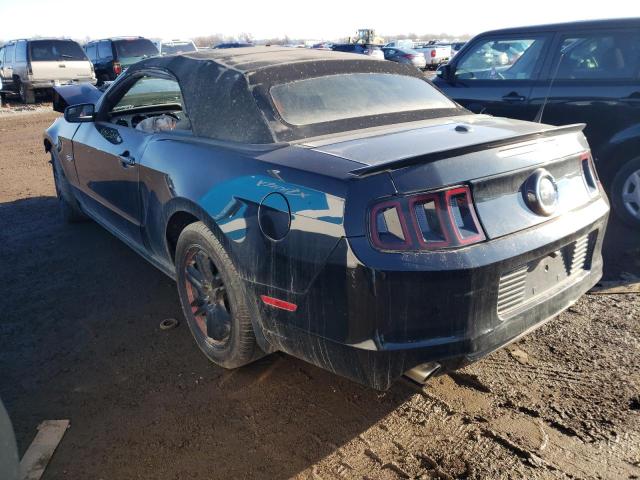 1ZVBP8FF0E5310400 - 2014 FORD MUSTANG GT BLACK photo 2