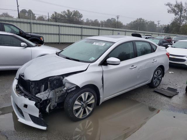 3N1AB7AP5KY211726 - 2019 NISSAN SENTRA S GRAY photo 1