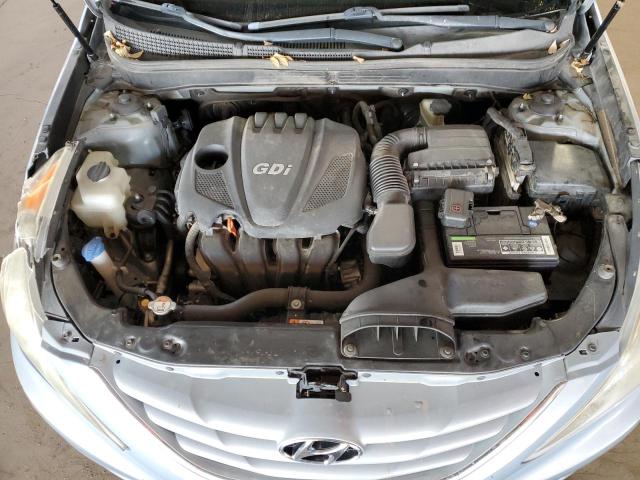 5NPEB4AC4DH692210 - 2013 HYUNDAI SONATA GLS BLUE photo 11