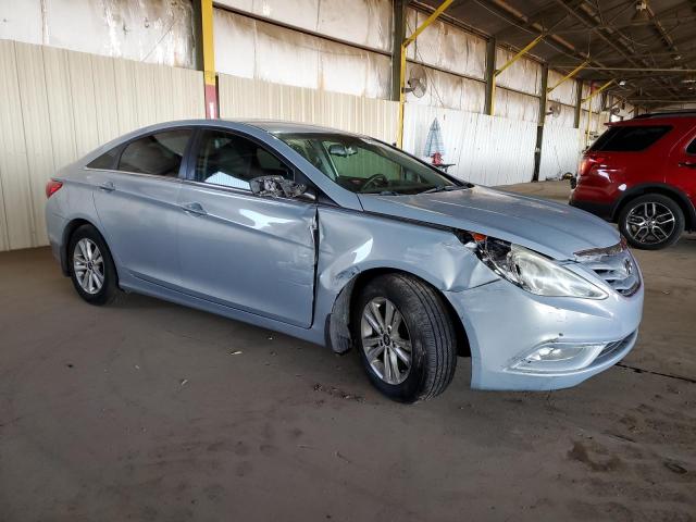 5NPEB4AC4DH692210 - 2013 HYUNDAI SONATA GLS BLUE photo 4