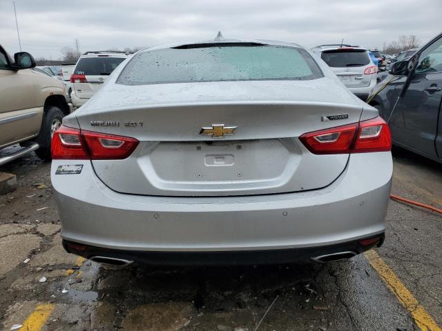 1G1ZE5SX6JF111143 - 2018 CHEVROLET MALIBU PREMIER SILVER photo 6