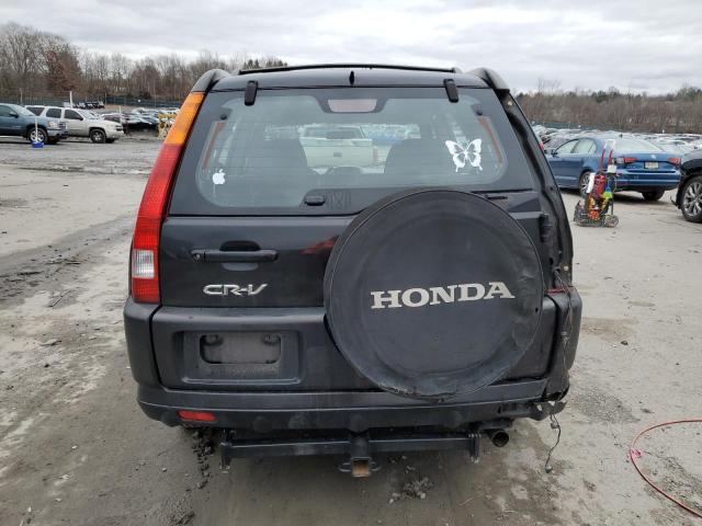 JHLRD68453C000636 - 2003 HONDA CR-V LX BLACK photo 6