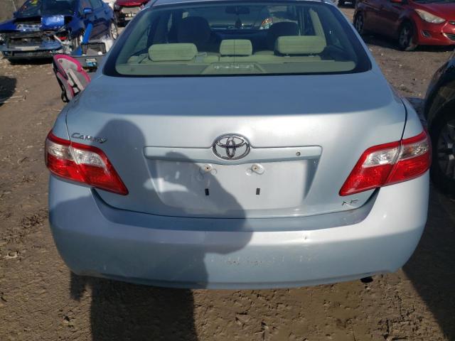 4T1BE46K77U520415 - 2007 TOYOTA CAMRY CE BLUE photo 6