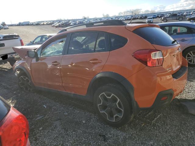 JF2GPAGC5E8242857 - 2014 SUBARU XV CROSSTR 2.0 LIMITED ORANGE photo 2