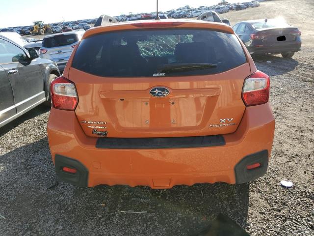 JF2GPAGC5E8242857 - 2014 SUBARU XV CROSSTR 2.0 LIMITED ORANGE photo 6