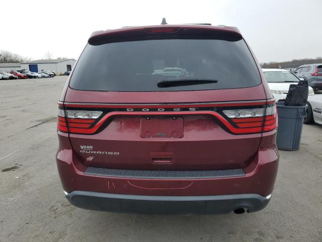 1C4RDJAG0LC120171 - 2020 DODGE DURANGO SXT BURGUNDY photo 6