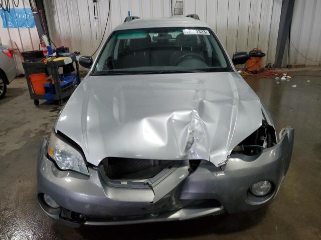 4S4BP61C967353882 - 2006 SUBARU LEGACY OUTBACK 2.5I SILVER photo 5